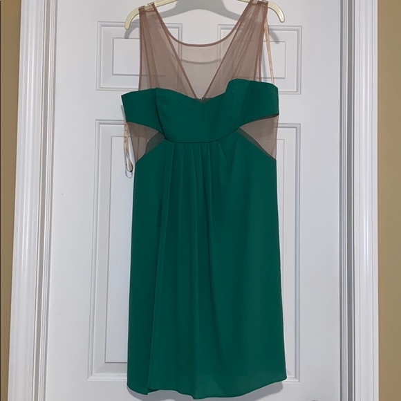 BCBGMaxAzria Mesh Panel Dress - Picture 7 of 7